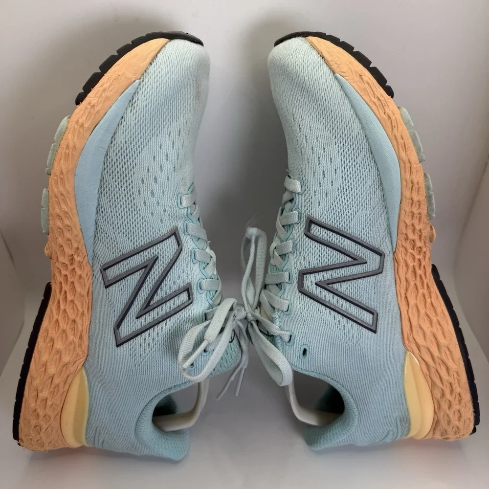 New Balance Women's‎ Fresh Foam 880v11 Running Shoes Pale Blue Mango Size 10